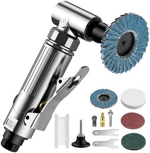 EYPINS Air ‎Right Angle Die Grinder 1/4" 90 Degree Heavy Duty 20,000 RPM Compressed Sander Polisher Tool for Contour Grinding, Polishing, Milling