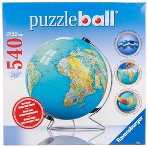 Ravensburger - World Globe 3D Puzzleball 540 Pieces