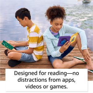 Kindle Paperwhite Kids E-Reader – 16GB, Emerald Forest Cover, 2-Year Guarantee