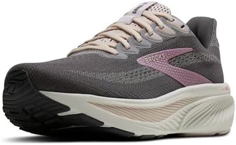 Brooks Womens Ghost 17 Sneaker, Poppy Seed Pink Bluewash, 6 UK