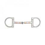 Horze Copper Roller D-Ring Snaffle Bit - 5.75