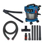 Bosch Professional 18V System Industrial Dust Extractor GAS 18V-10 L (incl.1.6 m hose, 3x extension tubes, without battery/charger)