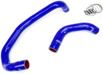 HPS Blue Silicone Radiator Hose Kit Coolant Compatible for 2005-2010 Chrysler 300C 2009-2010 Dodge Challenger 2006-2010 Charger 2005-2008 Magnum R/T 5.7L V8, 57-1326R-BLUE