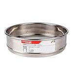 Adamas-Beta φ20×4.5cm 16 Mesh 304 Stainless Lab Sieves Economy Test Sieve 304 Stainless Steel Wire Cloth（1.25mm）