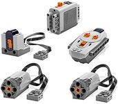 LEGO 5pc Power Functions Motor Battery IR Remote Receiver SET by LEGO