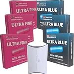 3 x Ultra Blue & Ultra Pink Sex Tablets for Men and Women Bundle - Strong Natural Sex Enhancers for Couples! Libido, Endurance & Sex Drive Support! Contains Maca, Ginseng