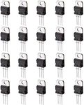 EMSea 20pcs L7805CV 5V 1.5A 3-Terminal Positive Voltage Regulators TO-220 Package L7805C LM7805 7805 for Automotive Industrial Applications