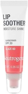 Neutrogena Moistureshine Lip Soother Gloss, Spf 20, Glaze 60, .35 Oz