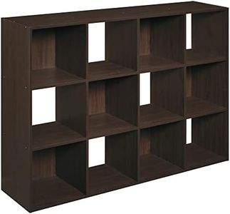 ClosetMaid 1292 Cubeicals Organizer, 12-Cube, Espresso