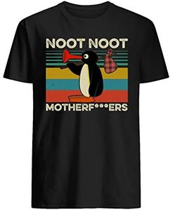 VidiAmazing Pingu Noot Noot Motherfuckers Vintage T-Shirt Black