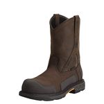 Ariat mens Overdrive Xtr Waterproof Composite Toe Work Boot, Brown Woven/Oily Distressed Brown, 10.5