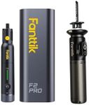 Fanttik F2 PRO Cordless Rotary Tool Kit Strong Magnetic Motor & Fanttik R11 Pro Brushless Cordless Mini Reciprocating Saw