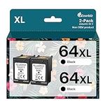 64XL Black Ink Cartridges Black Com