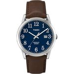 Timex Easy Reader 38mm Leather Strap Watch