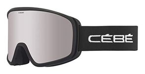 Cébé RAZOR EVO Black Matte - Large Unisex-Adult Snow Goggles