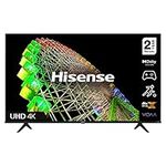 Hisense 43A6BGTUK 4K UHD Smart TV, with Dolby Vision HDR, DTS Virtual X, Youtube, Netflix, Disney Plus, Freeview Play and Alexa Built-in, Bluetooth and WiFi (2022 NEW), Black, 43 Inch