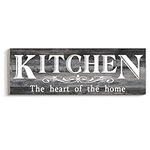 Wood Kitchen Sign, The Heart of Hom