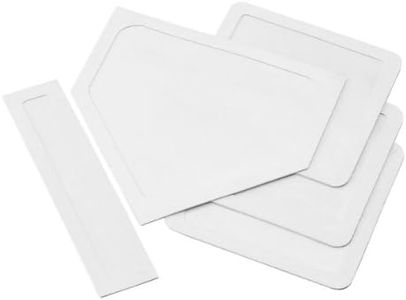 Champion Sports Throwdown Base Set: 5 Youth League Kids Baseball & Softball Rubber Throw Down Bases - Boys & Girls Training & Practice Equipment, White