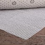 Multipurpose Anti Slip Rug Underlay, PVC Anti Slip Rug Pads 100x150cm Non Slip Mat Carpet Grip Mat White Kitchen Drawer Shelf Liner Bathroom Waterproof Floor Mat for Home,Office,Cars