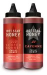 Hot Star Honey Mixed Chilli Sauce | Hand Crafted Sweet Chilli Sauce | Hot Honey Perfect for Chicken, Pizza, Pasta, Steak and Noodles… 2 x 340g bottles