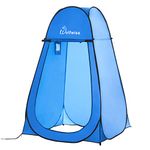 WolfWise Portable Pop Up Privacy Shower Tent Spacious Changing Room for Camping Hiking Beach Toilet Shower Bathroom