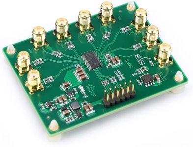 JESSINIE ADS8688A 8 Channel SAR ADC Data Acquisition Module 16 Bit 500Ksps Unipolar Bipolar Input Module ADR444 4.096V Voltage Reference FR4 PCB 2.7-5.5Vdc 16 Bit Analog to Digital Converter