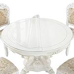 RostiKong 30 Inch Round Clear Table