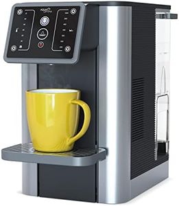 Aqua Optima Aurora Instant Hot & Ambient Filtered Water Dispenser - Reduces Limescale, Microplastics, Chlorine & More with the Evolve+ Filter - Countertop 3L Boiling Water Machine for Home & Office