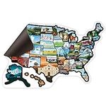 SEE MANY PLACES RV State Magnet Map