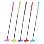 KOFULL 5 Pack Two-way Golf Putters for Men and Women Adjustable Length Golf Clubs Set for Junior and Adults