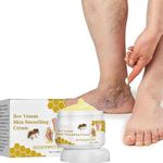 2024 New Bee Venom Varicose & Spider Veins Relief Cream for Legs,Natural Varicose & Spider Veins,Improve the Look of the Legs and Blood Circulation,Tired and Heavy Legs Relief,60g/2.11fl.oz (1 Jars)