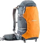 Mantona 20587 ElementsPro 40 professional outdoor backpack for DSLR or CSC camera orange (incl. rain cover)