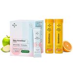 Setu Clear Skin Combo - Skin: AcneClear (150g) + Skin: Renew Glutathione Fizz (30 Tablets) for Skin Glow (BIFIACNEL® Probiotic & Detox Formula) | Targets Hormonal Acne, Gut Inflammation & Dark Spots | 30 days pack