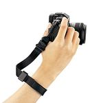 PROfezzion Deluxe Camera Wrist Hand Strap Accessories with Quick Release Buckle for Canon T7 T6 T8i 90D R100 R50 R10 M50 Mark II Sony ZV-E10 A6400 A6300 A6100 Nikon Z50 Z30 Zf Zfc D3500 D5600 & More