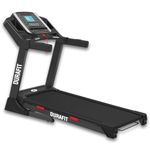 Durafit - Sturdy, Stable and Strong Bronco | 5.5 HP Peak DC Motorized Foldable Treadmill | Auto Incline | Home use | Max Speed 16 Km/Hr | Max User Weight 130 Kg | Free Installation Assistance