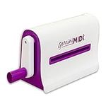 Gemini GEMMIDI-M-GLO Midi Manual Die Cutting & Embossing Machine for Scrapbooking, Card Making and Crafting-6" x 9" Opening Plate Size, One, White