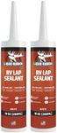 Liquid Rubber RV Lap Sealant, White, 2 Pack