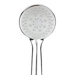 KKD® ABS Rain & Mist 3 Function Handheld Shower Head Without Tube and Hook (ONLY SHOWER)(CHROME FINISH)