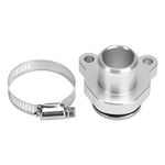 KIMISS 11537541992 Aluminum Water Hose Fitting Replacement 11537544638 Fits for 335i Coolant Flange