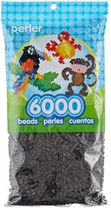 Perler Beads Fuse Beads for Crafts, Black, Small, 6000pcs