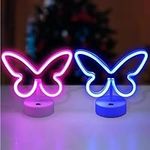 BRIGHTDECK 2 Pack Butterfly Neon Si