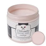 Colorantic | DUSTY ROSE Chalk Paint Based for Furniture DIY - Multi-Surface All-in-One Craft Paint| OLD PINK Home Decor Painting (16 oz, Dusty Rose)