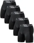 TELALEO 5 Pack Compression Shorts f