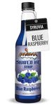 Syruvia Snow Cone Syrup 12.7oz - Blue Raspberry Syrup For Shaved Ice, Snow Cones, Slushies, Italian Soda, Popsicles. Kosher, Dairy Free.