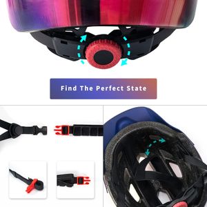 OnBros Kids Bike Helmet with Visor – Adjustable for Ages 5-14, Boys & Girls