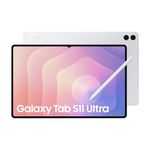 Samsung Galaxy Tab S11 Ultra, AI Tablet, Wi-Fi, Light Design, Multi-Modal AI Tools, DeX Connect, 512GB Storage, 12GB Memory, Long Battery Life, Silver, 3 Year Extended Warranty (UK Version)