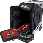 ZUCA Cornhole Pro Bag & Frame - Lightweight Suitcase Carry Luggage, FAA-Compliant Aluminum Frame with Telescoping Handle, Shock-Absorbing Wheels & Water-Resistant Insert Bag, 300 lbs Capacity