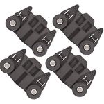 Canamax UPGRADED W10195417 Dishwasher Track with STEEL Screws - Compatible with Whirlpool Dish Racks - Replaces AP4538395 PS2579553 WPW10195417 - PACK OF 4