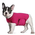 YUKOOL Anxiety Coat for Dogs, Lightweight Wrap Calming Vest, Dog Anxiety Jacket, Used to Instant Therapy for Over Excitement in Lightning and Fireworks to Keep Calming Comfort(S,Rose Red)