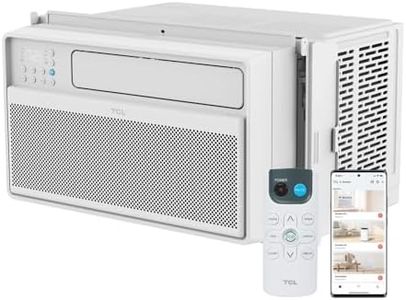 TCL 12,000 BTU Q-Series Smart Inverter Window AC, 115V, Inverter AC for Rooms up to 550-Sq. Ft., Ultra-Quiet, 38% Energy Saving, EZ Install, Open-able Window, Works with Alexa and Google Assistant